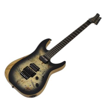 Schecter Reaper-6 FR S Guitar Satin Charcoal Burst B-Stock 2572 sku number SCHECTER1506.B2572