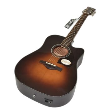 Ibanez AW4000CE-BS Artwood Series Acoustic Electric Guitar in Brn Sunburst High Gloss Finish 1704 sku number AW4000CEBS-B1704