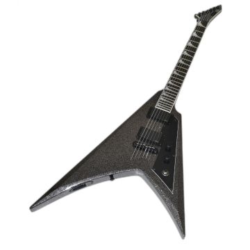 ESP LTD KH-V Kirk Hammett Signature Guitar Black Sparkle 0576 sku number LKHVBLKSP-B0576