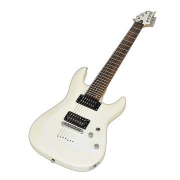 Schecter C-6 Deluxe Guitar Satin White B-Stock 1399 sku number SCHECTER432.B 1399