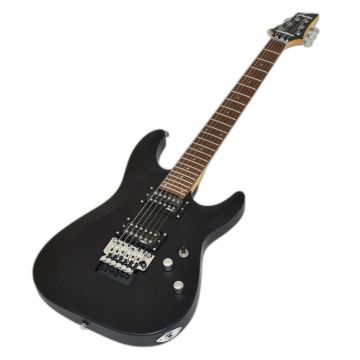Schecter C-6 FR Deluxe Electric Guitar Satin Black B-Stock 2293 sku number SCHECTER434.B 2293