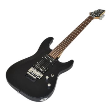Schecter C-6 FR Deluxe Electric Guitar Satin Black B-Stock 2293 sku number SCHECTER434-B2293