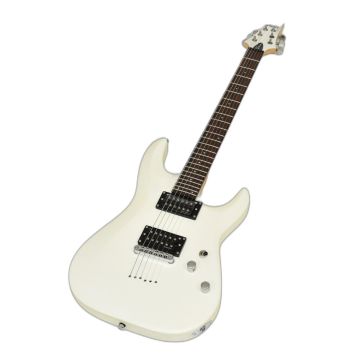 Schecter C-6 Deluxe Guitar Satin White B-Stock 1541 sku number SCHECTER432-B1541
