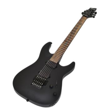 Schecter Damien-6 FR Guitar Satin Black B-Stock 1524 sku number SCHECTER2471.B1524