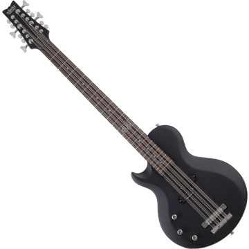 Schecter dUg Pinnick DP-12 LH bass in Satin Black sku number SCHECTER460