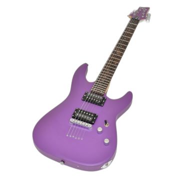 Schecter C-6 Deluxe Guitar Satin Purple B-Stock 1008 sku number SCHECTER429-B1008