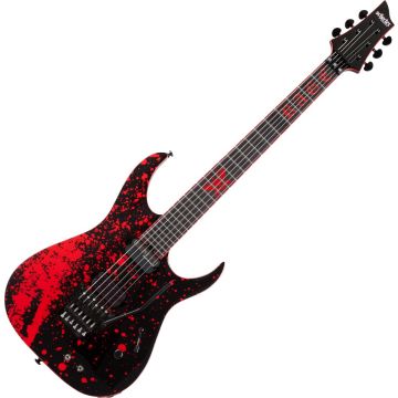 Schecter Sullivan King Banshee-6 FR-S guitar in Obsidian Blood sku number SCHECTER2484