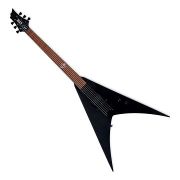ESP LTD HEX-200 Nergal Electric Guitar Black Satin sku number LHEX200BLKS