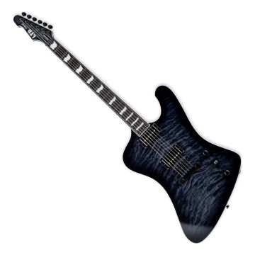 ESP LTD PHOENIX-1000 QM Lefty Guitar See Thru Black Sunburst sku number LPHX1000QMSTBLKSBLH