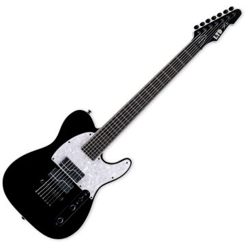 ESP LTD SCT-607B Stephen Carpenter Fluence Black Guitar sku number LSCT607BBLKF