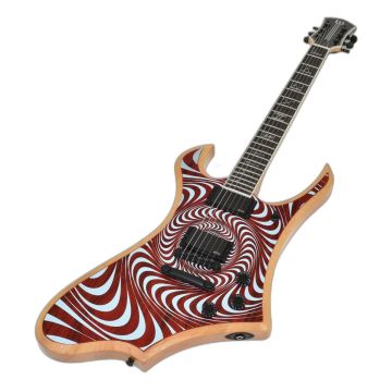 Wylde Audio Goregehn Cocobolo Psychic Bullseye Guitar B0027 sku number SCHECTER4576-B0027