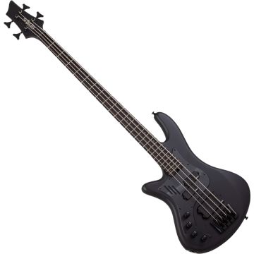 Schecter Stiletto-4 Stealth Pro EX LH bass in Satin Black sku number SCHECTER2275