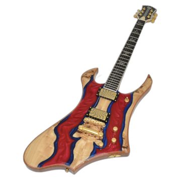 Wylde Audio Goregehn Blood River Burl Guitar B0118 sku number SCHECTER4578-B0118