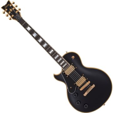 Schecter Solo II Custom LH guitar in Aged Black Satin sku number SCHECTER662