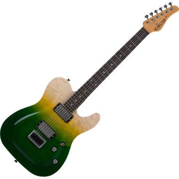 Schecter PT Classic guitar in Caribbean Fade Burst sku number SCHECTER7321