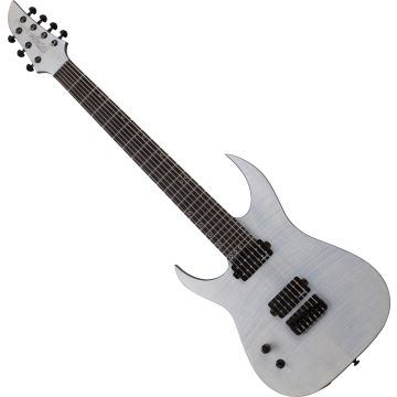 Schecter KM-7 MK-III Legacy LH guitar in Transparent White Satin sku number SCHECTER877