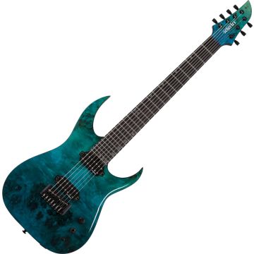 Schecter Keith Merrow KM-7 MK-III Artist L guitar in Lagoon Fade sku number SCHECTER878