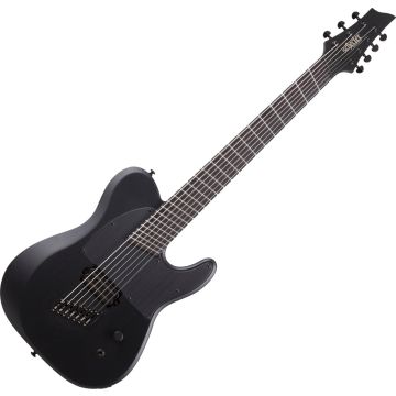 Schecter PT-7 MS Black Ops guitar in Satin Black Open Pore sku number SCHECTER621
