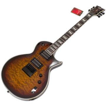 ESP LTD EC-1000 Evertune Guitar Dark Brown Sunburst B-Stock 0466 sku number LEC1000ETQMDBSB-B0466