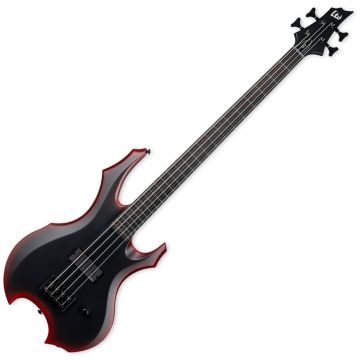 ESP LTD FL-4 Fred Leclercq Bass Black Red Burst Satin B-Stock sku number LFL4BLKREDBS-B