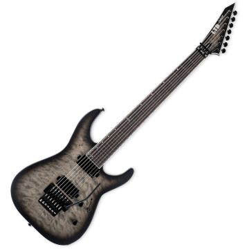 ESP LTD M-1007B Baritone Guitar Charcoal Burst Satin B-Stock sku number LM1007BQMCHBS-B