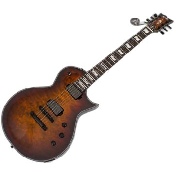 ESP E-II Eclipse QM Tiger Eye Sunburst Guitar B-Stock 6435 sku number EIIECQMTESB-B6435