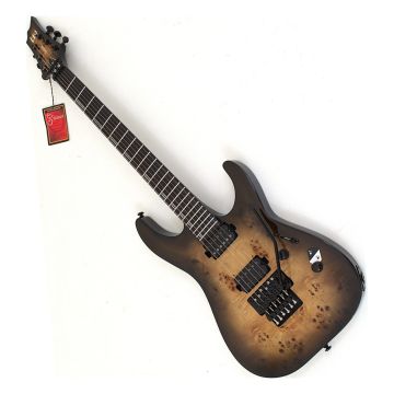 ESP LTD H-1001FR Guitar Black Natural Burst B-Stock 0625 sku number LH1001FRBPBLKNB-B0625