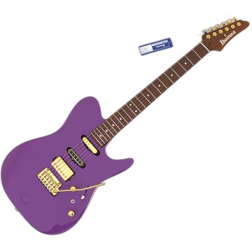 Ibanez LB1VL Lari Basilio Signature Guitar Violet B-Stock sku number LB1VL-B9294