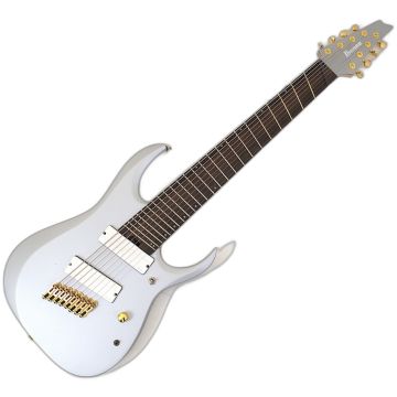 Ibanez RGDMS8 8 String Multiscale Guitar Classic Silver B-Stock sku number RGDMS8CSM-B4019
