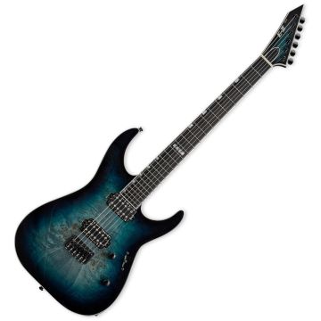 ESP E-II M-II Hardtail Mercury Blue Burst Guitar B-Stock sku number EIIMIIHTBMMBLUB-B
