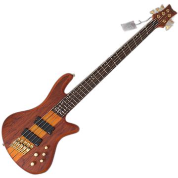 Schecter Stiletto Studio-5 Fanned Fret Bass Honey Satin B-Stock 0677 sku number SCHECTER2794-B0677