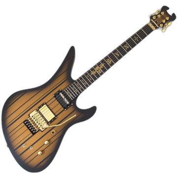 Schecter Synyster Custom-S Guitar Satin Gold Burst B-Stock 0626 sku number SCHECTER1743-B0626