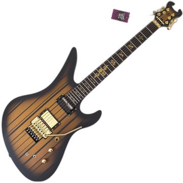 Schecter Synyster Custom-S Guitar Satin Gold Burst B-Stock 0664 sku number SCHECTER1743-B0664