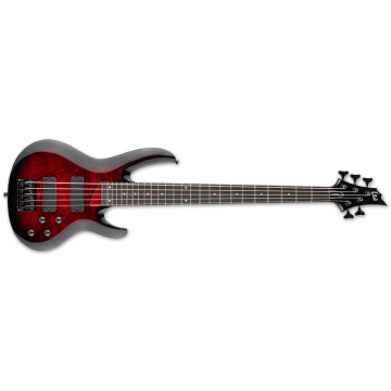 ESP LTD B-205DX RED BURST guitar sku number LB205DXREDB