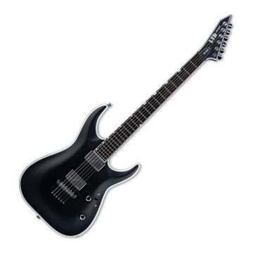 ESP LTD MH-1000NT BOLD BINDING BLACK STATIN guitar sku number LMH1000NTBBBLKS