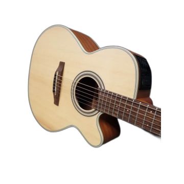 Takamine GX31CE NS acoustic in Gx31cens Mini Electric Natural Satin sku number TAKGX31CENS