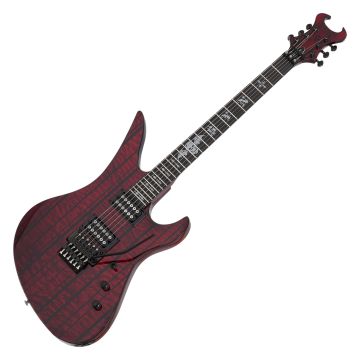 Schecter Synyster Standard Plus guitar in Transparent Deep Red sku number SCHECTER1753