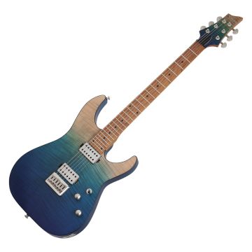 Schecter C-1 Standard Plus guitar in Blue Fade sku number SCHECTER3937
