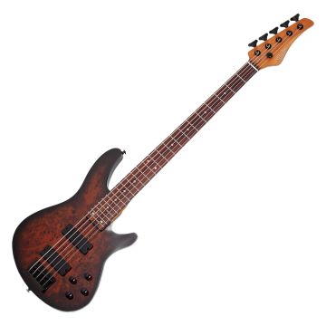 Schecter C-5 Standard bass in Tobacco Burl sku number SCHECTER3972