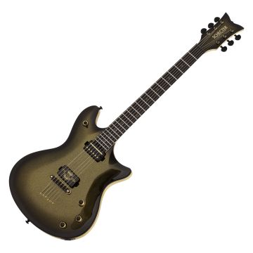Schecter Tempest 50th Anniversary guitar in 50th Gold Burst sku number SCHECTER4136