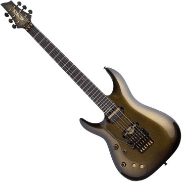 Schecter C-1 FR-S 50th Anniversary LH guitar in 50th Gold Burst sku number SCHECTER4141
