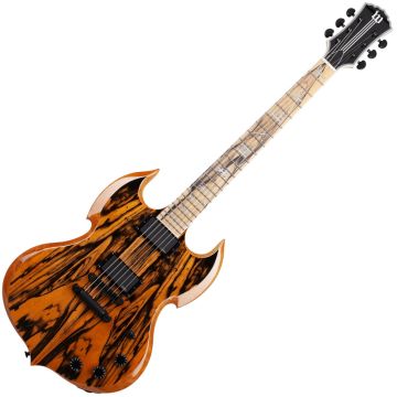 Wylde Audio Gloss Natural Barbarian Pale Moon Ebony Guitar sku number SCHECTER4587