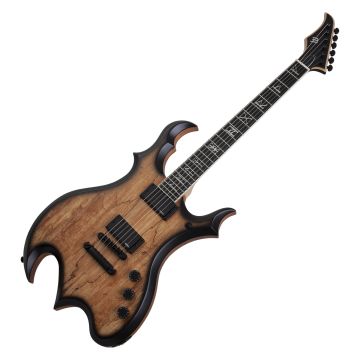 Wylde Audio Spalted Maple With Black Burst Wrathmaker Guitar sku number SCHECTER4589