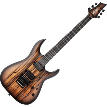 Schecter C-1 FR-S Pale Moon guitar in Natural Satin with Black Burst sku number SCHECTER693