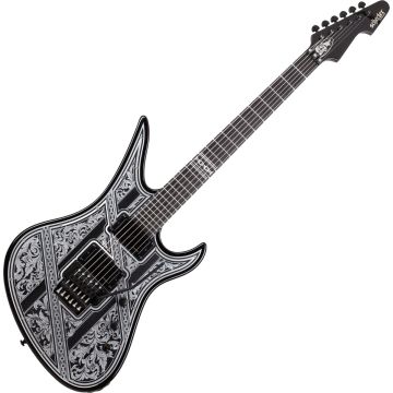 Schecter Avenger FR Przym Palladium guitar in Gloss Black sku number SCHECTER922