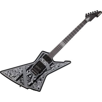 Schecter E-1 FR Przym Palladium guitar in , Gloss Black sku number SCHECTER924