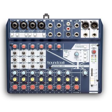 Soundcraft 5085985US Notepad 12 FX US sku number SCR-5085985US-01