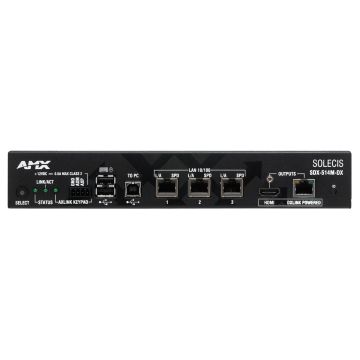 AMX SDX-514M-DX Solecis 5x1 4K Muti-Format Digital Switcher with DXLink Output sku number FG1010-355