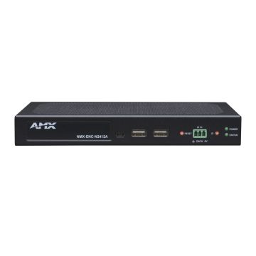 AMX NMX-ENC-N2412A JPEG 2000 4K60 4:4:4 & HDR Video Over IP Encoder, Stand Alone with POE+, KVM, & AES67, Stand-alone sku number FGN2412A-SA