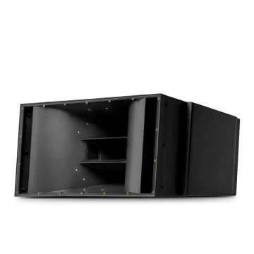 JBL VLA-C265-BK Two-way horn-loaded line array system. 65° horizontal coverage. Black sku number VLA-C265-BK